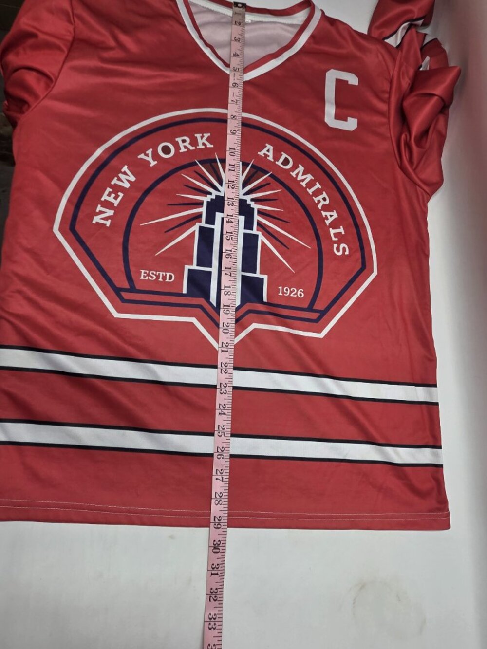 Heated Rivalry Scot Hunter New York Admirals Captains Jersey Men's XXL - Picture 10 of 16